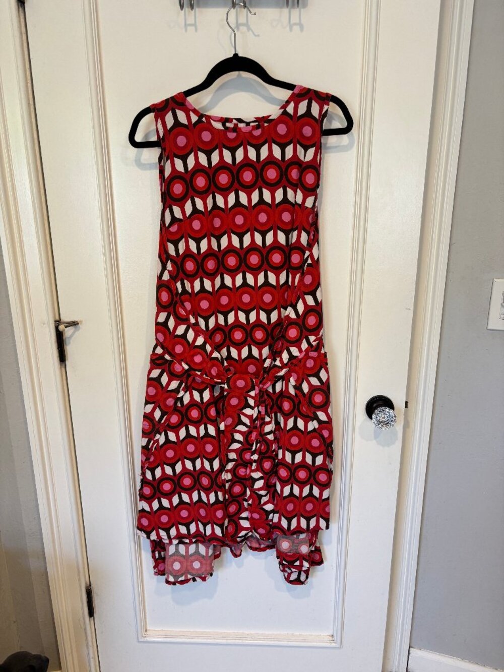 Lesley Evers Apron Wrap Dress (L)